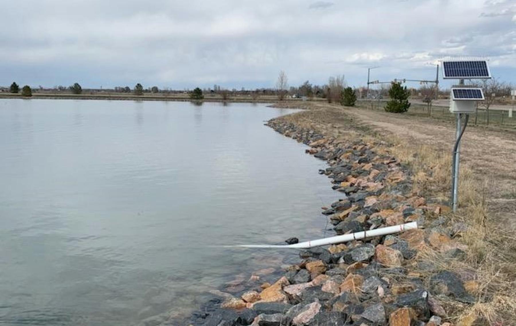 The Serfer Reservoir near Windsor. 