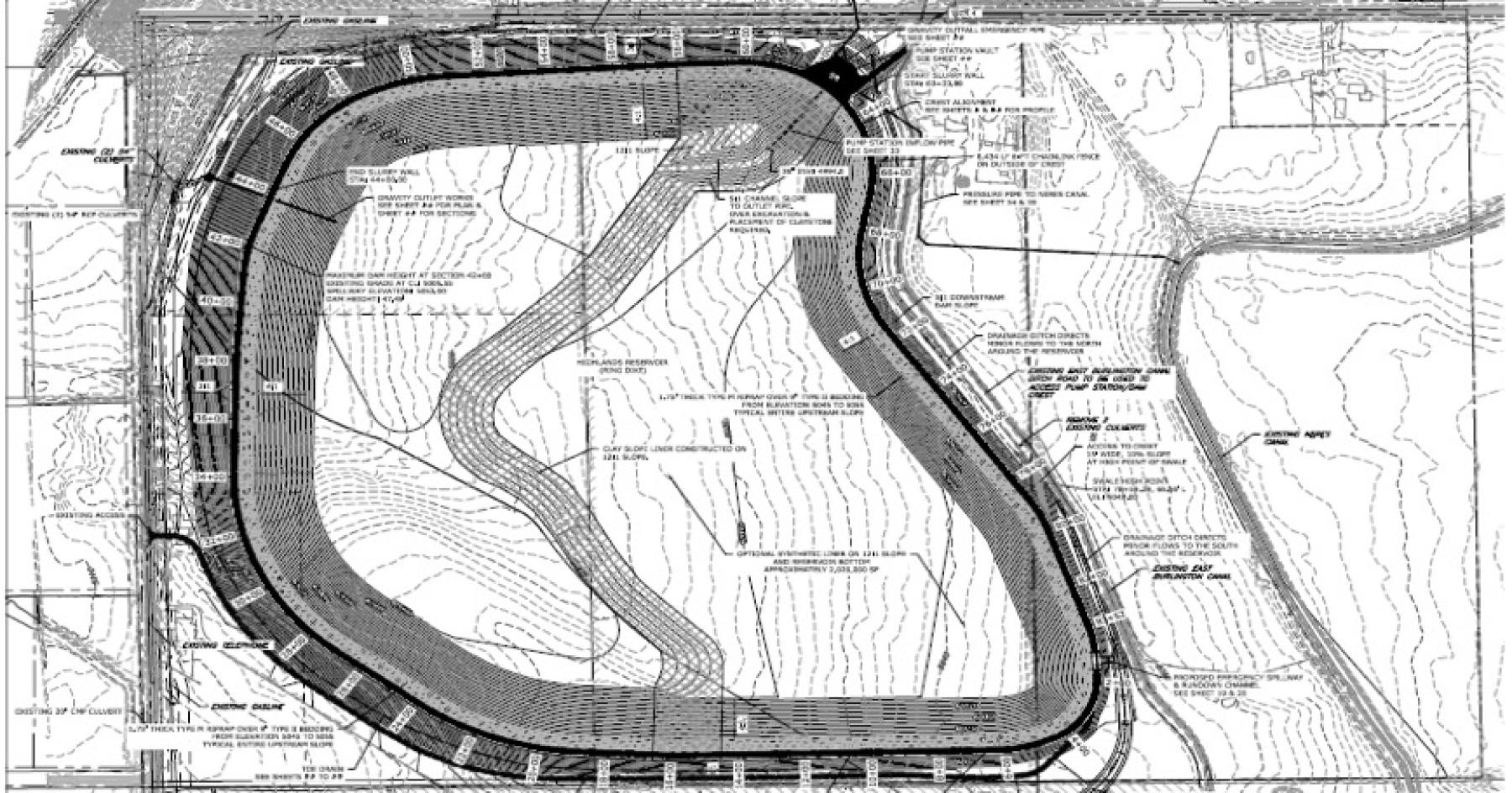 Plan Set for Highlands Reservoir